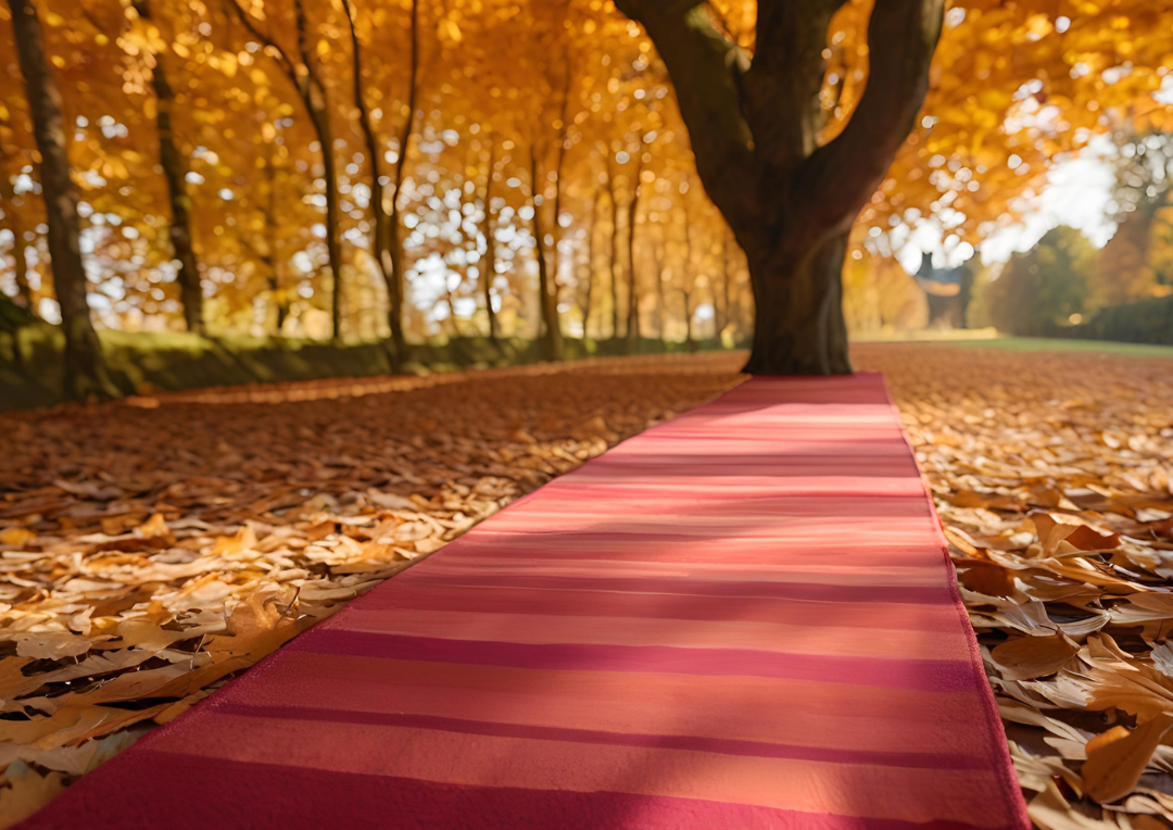 Ideas de Alfombras para bodas en otoño